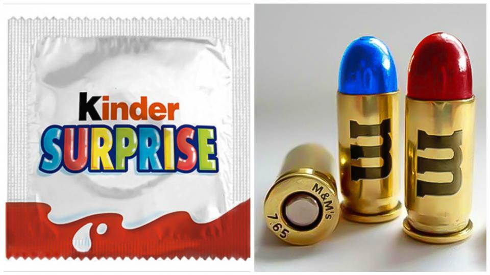 Kinder Surprise by se jako výrobce antikoncepce rozhodně nezapřel...